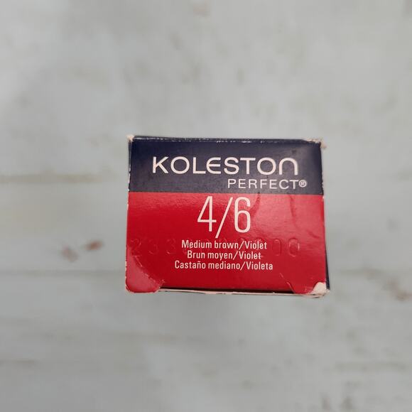 Wella Koleston Perfect‎ 4/6 Medium Brown/Violet Permanent Creme Hair Color2oz - Picture 2 of 5